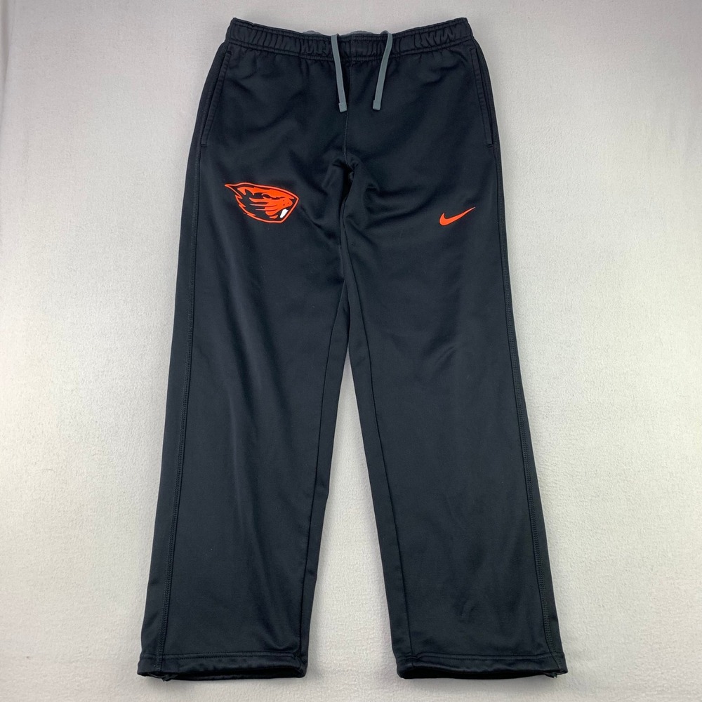 Nike Oregon State Beavers Therma-FIT Pants Mens M Black Athletic Loose Fit
